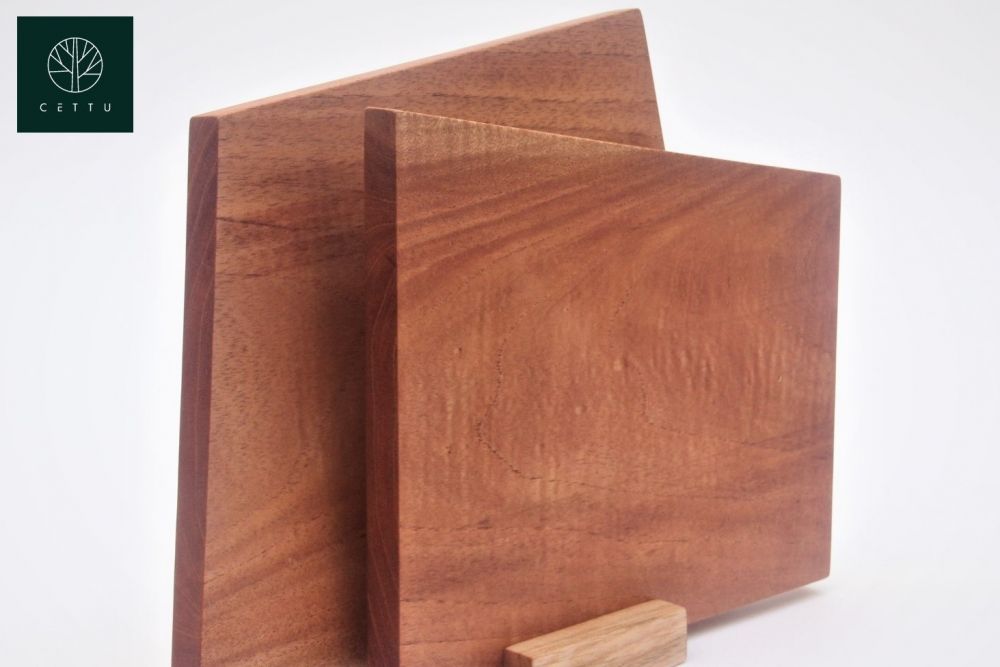 Set de 2 tablas Polígono. ¡Pique, prepare y sirva!