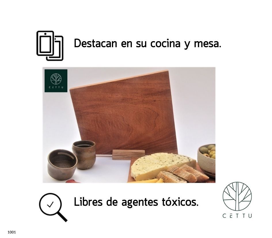 Set de 2 tablas Polígono. ¡Pique, prepare y sirva!