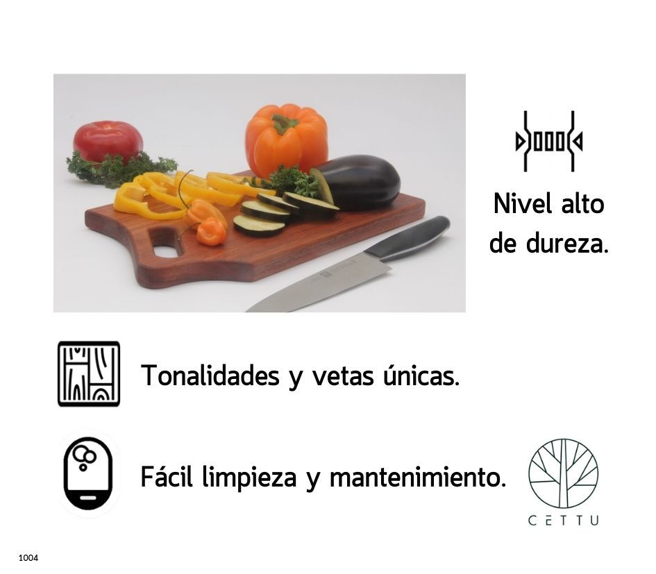 Tabla Griff. Reversible y multipropósito.