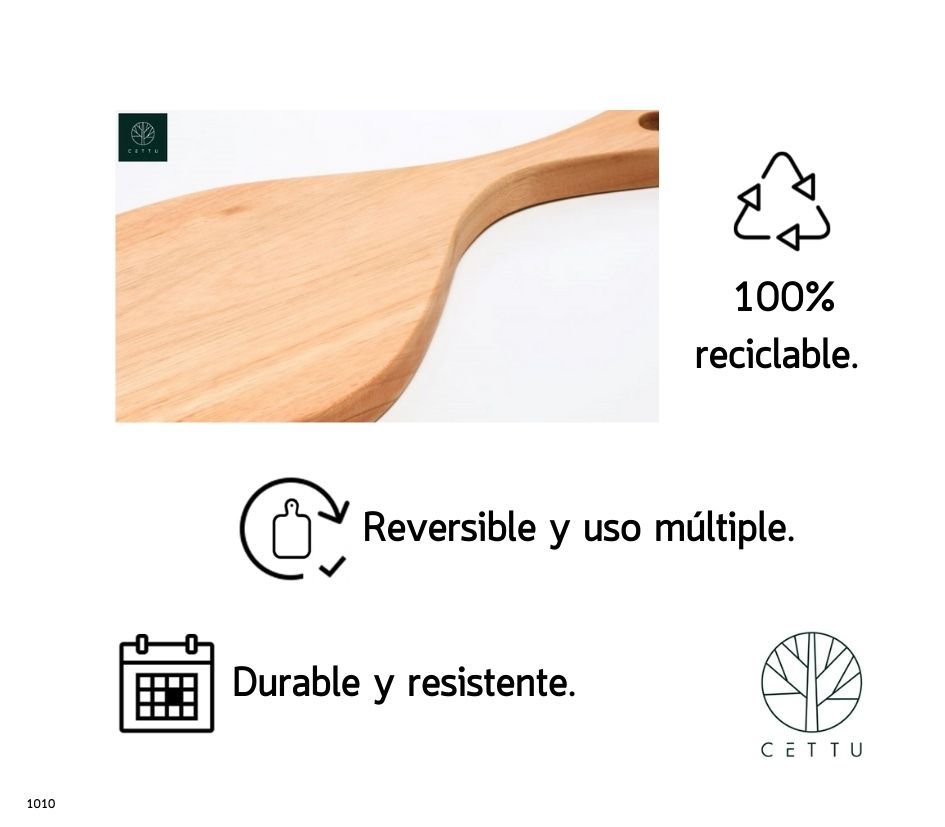 Tabla diseño Ibérico, corte, pique y prepare.