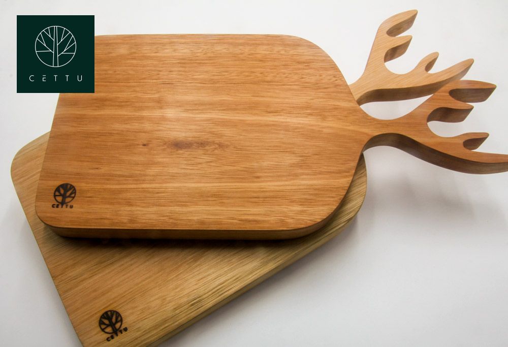 Set de 2 tablas Oryx, pique, corte, prepare y sirva.