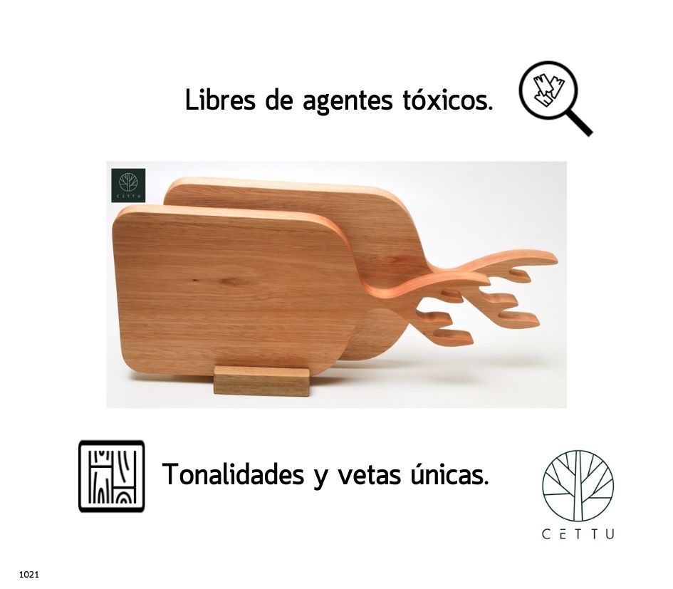 Set de 2 tablas Oryx, pique, corte, prepare y sirva.