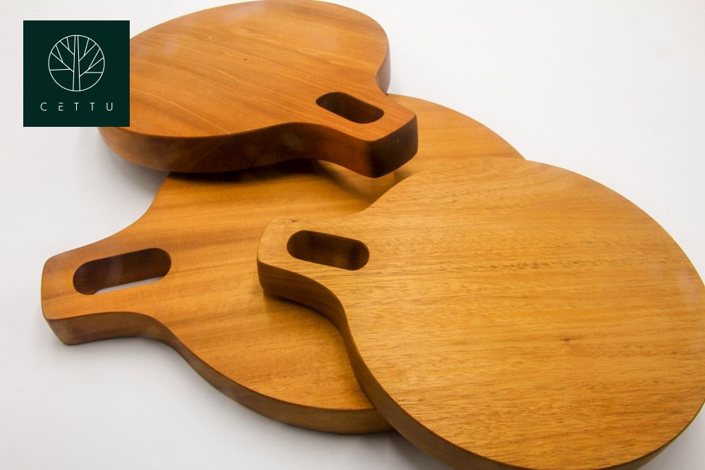 Set de 3 tablas Rioja. ¡Multipropósito y reversible!