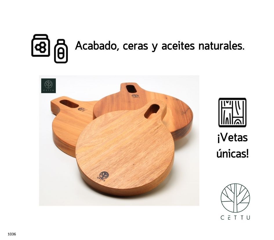 Set de 3 tablas Rioja. ¡Multipropósito y reversible!