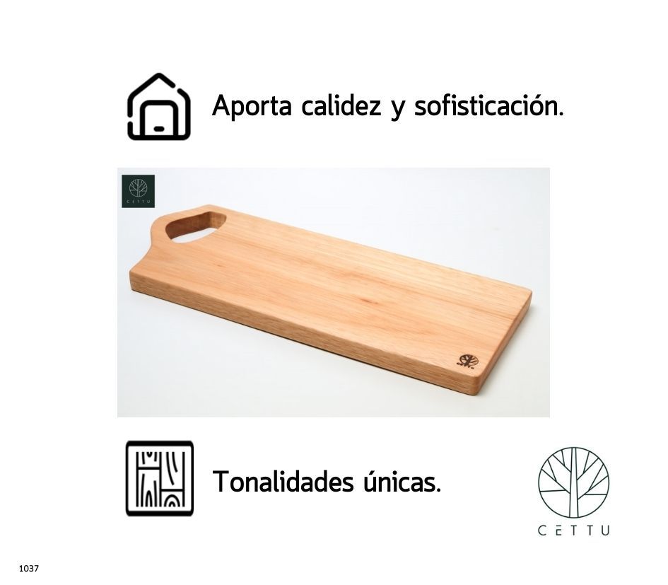 Tabla diseño Antioquia. ¡Prepare y sirva sus botanas favoritas!