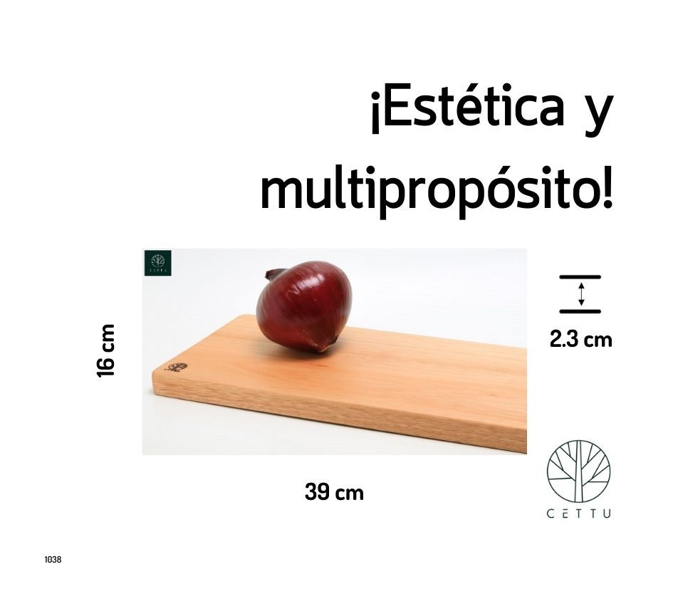 Tabla diseño Antioquia. ¡Prepare y sirva sus botanas favoritas!