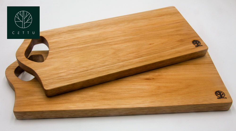 Prepare y sirva sus botanas favoritas. Set de 2 tablas diseño Antioquia.