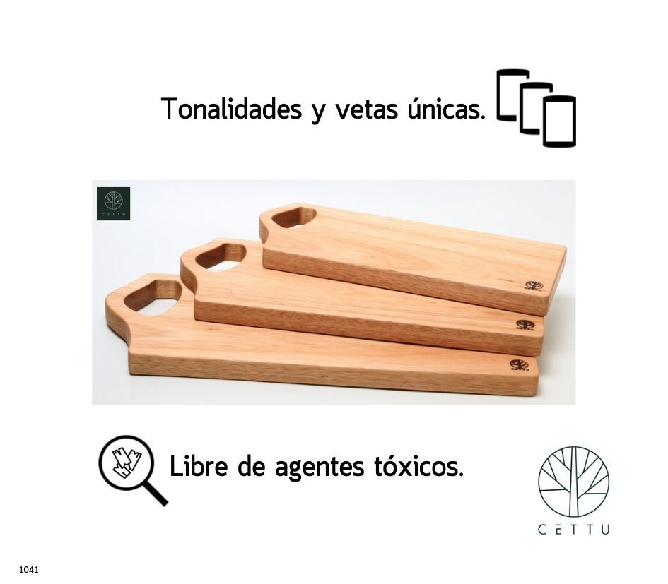 Set de 3 tablas diseño Antioquia. ¡Prepare y sirva sus botanas favoritas!