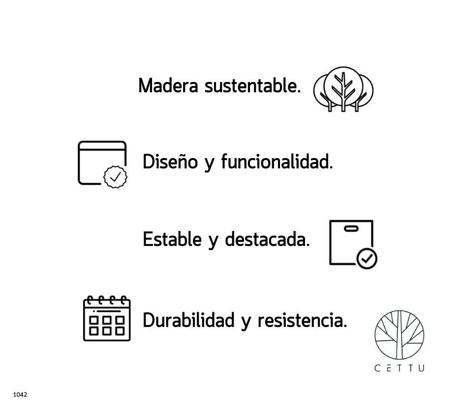 Tabla para pan Viena, corte y sirva su pan predilecto.