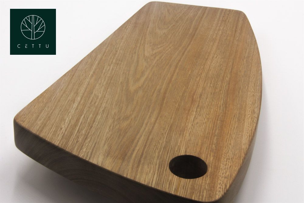 Tabla diseño Fiordo, ideal para embutidos, canapés, quesos, etc.