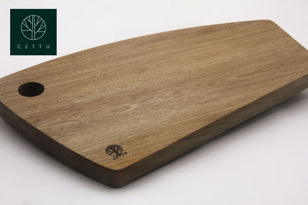 Tabla diseño Fiordo, ideal para embutidos, canapés, quesos, etc.