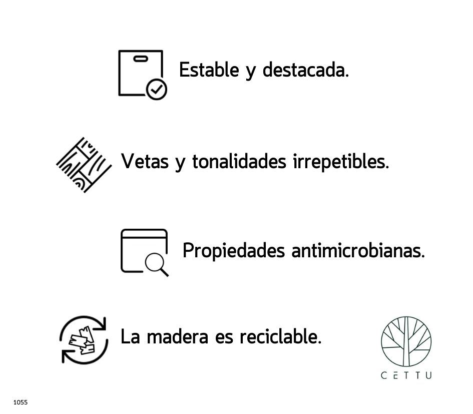 Tabla diseño Fiordo, ideal para embutidos, canapés, quesos, etc.