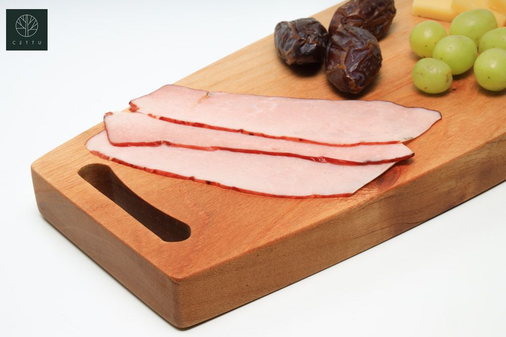 Tabla Ródano, elaborada en fina madera de Cedro.