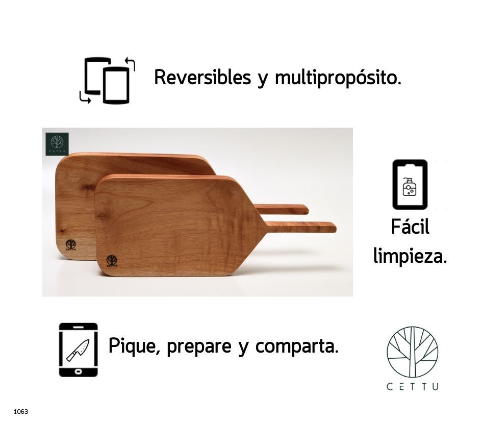 Set de 2 tablas Albatros. ¡De fina madera y destacado diseño!