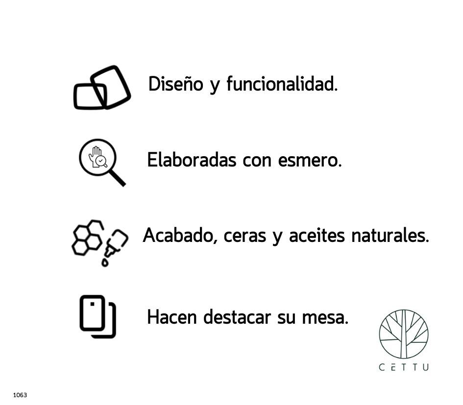 Set de 2 tablas Albatros. ¡De fina madera y destacado diseño!