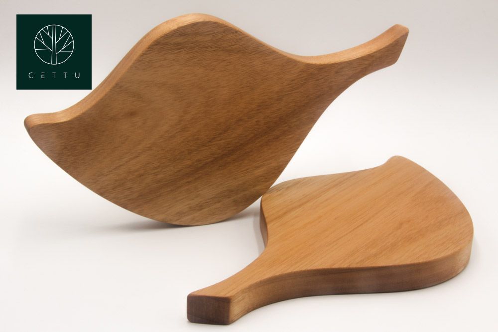 Set de 2 tablas Dúo Olivo. ¡Corte prepare y monte en su mesa!