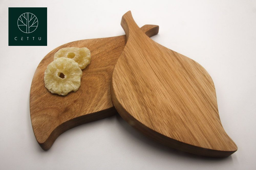 Set de 2 tablas Dúo Olivo. ¡Corte prepare y monte en su mesa!