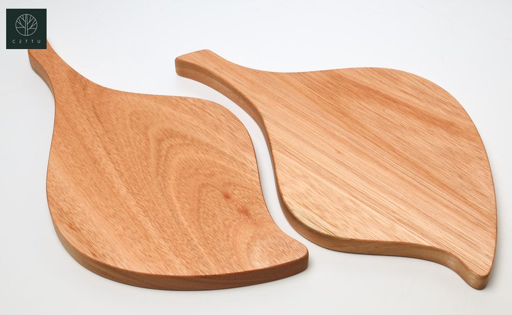 Set de 2 tablas Dúo Olivo. ¡Corte prepare y monte en su mesa!