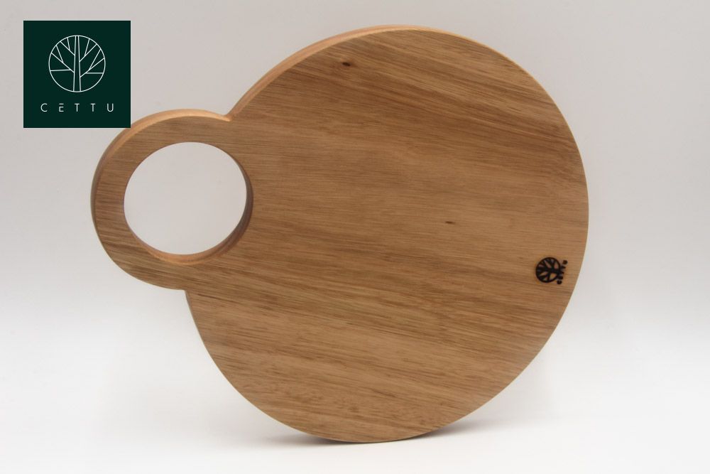 Tabla diseño Esfera. Corte prepare y sirva.