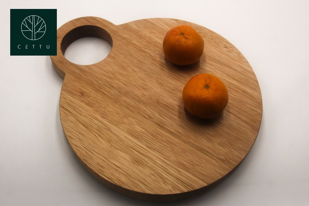 Tabla diseño Esfera. Corte prepare y sirva.