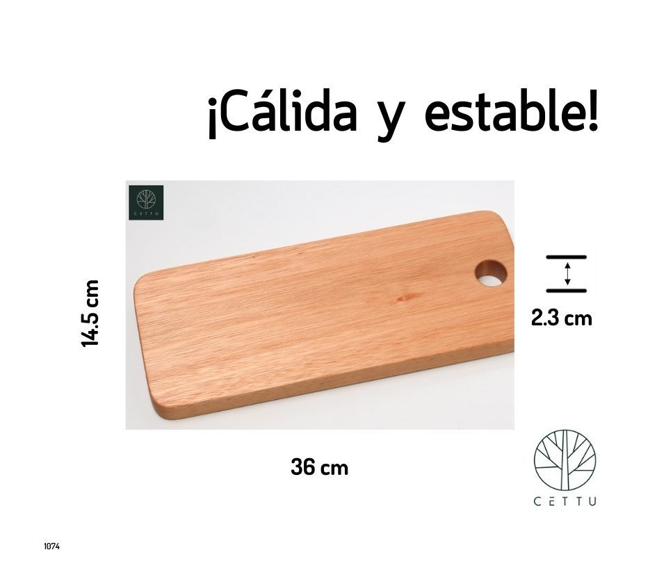 Tabla diseño Pradera, prepare, sirva y decore.