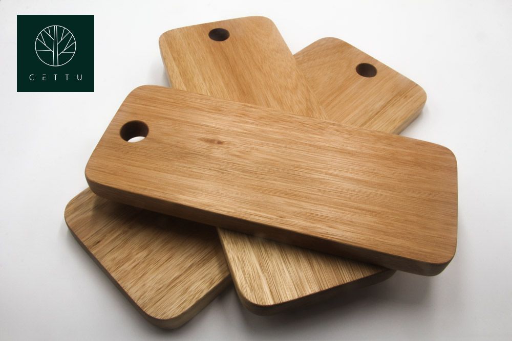 Set de 3 tablas diseño Pradera, corte prepare y sirva.