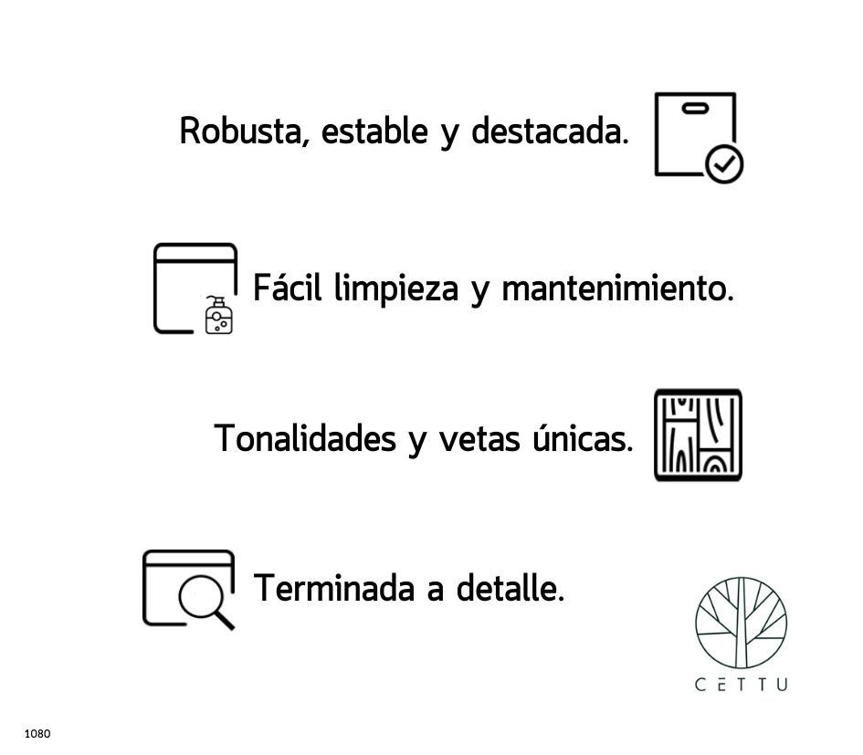 Diseño Ópalo. ¡Destacada y funcional!