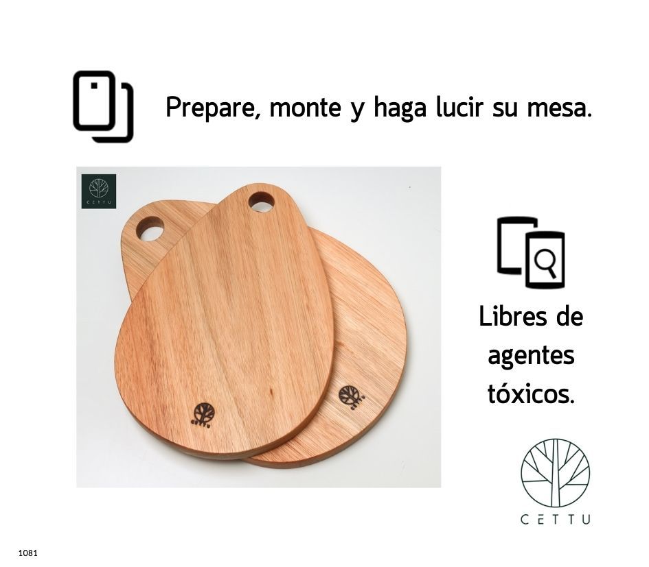 Set de 2 tablas diseño Ópalo. ¡Destacadas y funcionales!