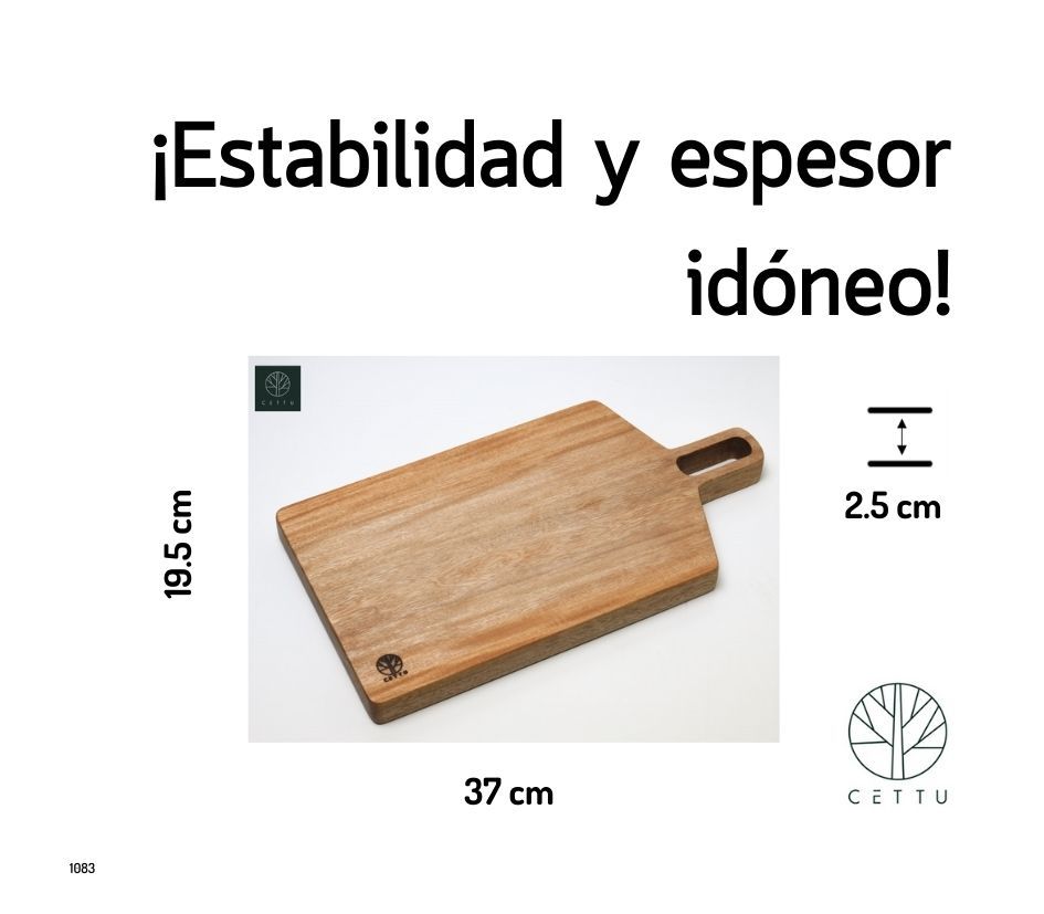 Tabla Amatista. Diseño destacado y alta funcionalidad.