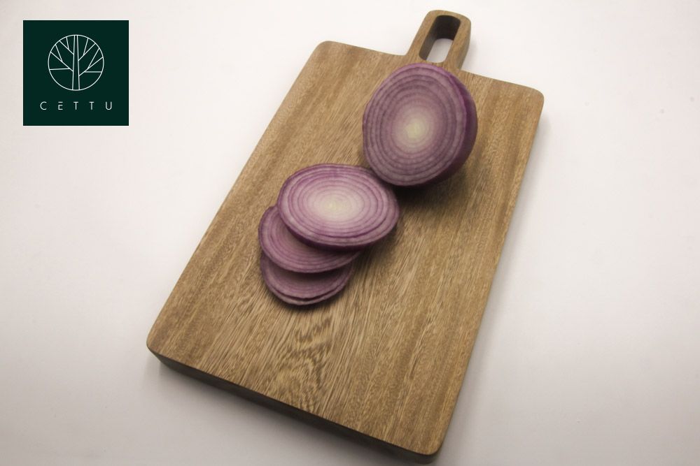 Tabla Castaña. Corte, prepare, sirva y realce su mesa.