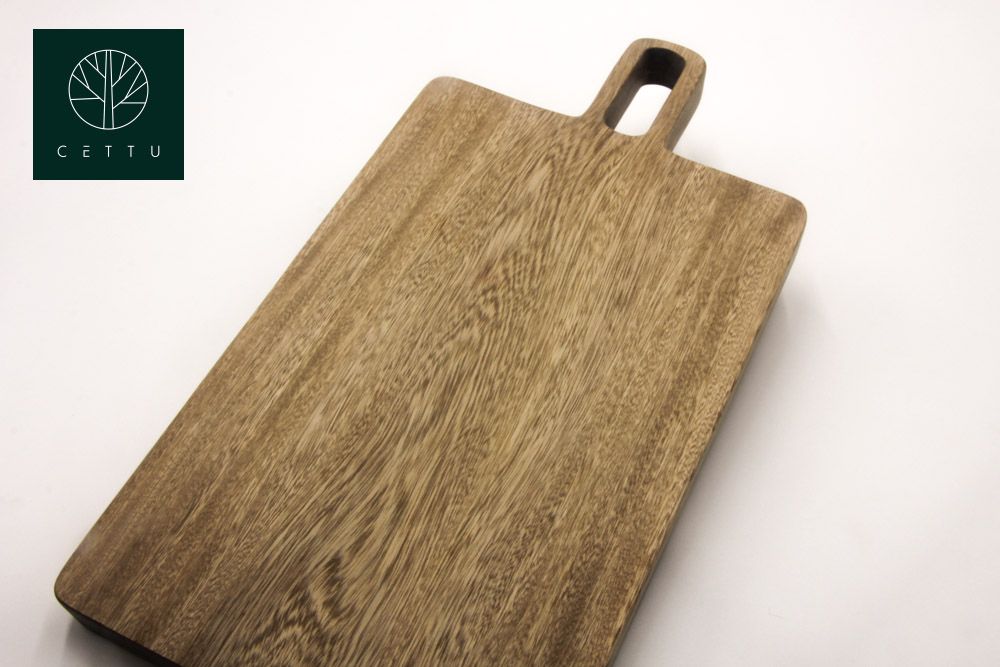 Tabla Castaña. Corte, prepare, sirva y realce su mesa.