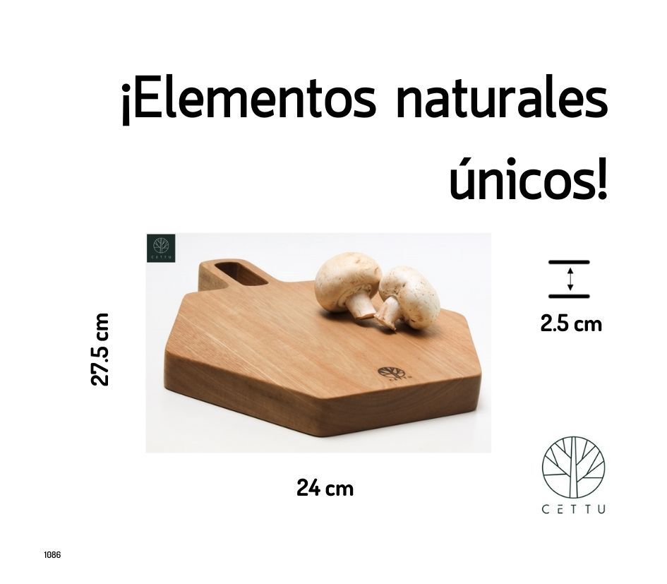 Tabla Meseta, resistente, estable y durable.