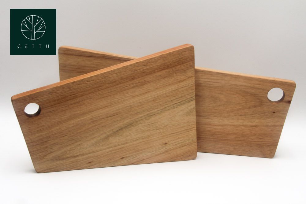 Juego de 2 tablas Gibraltar. Corte, prepare y sirva.