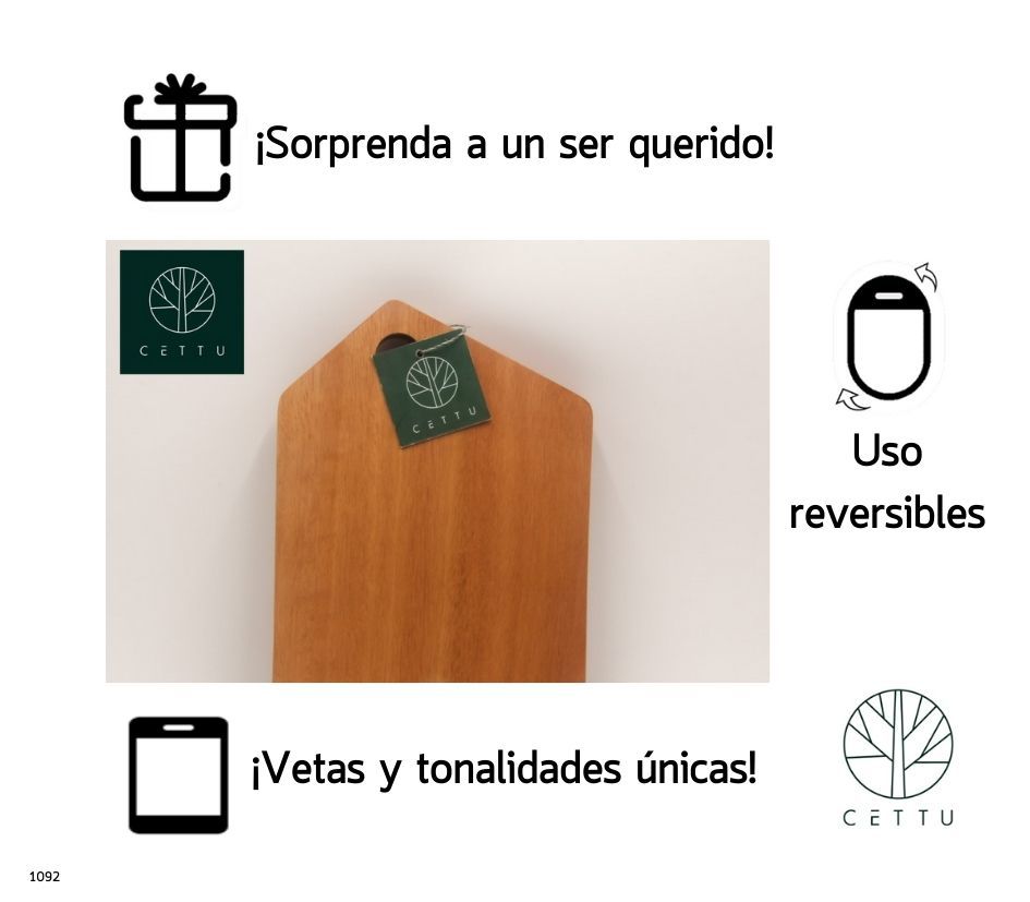 Tabla Cabanya, uso reversible y multipropósito.