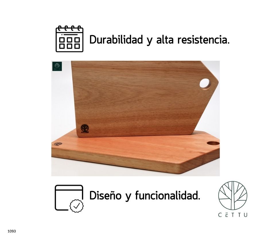 Set de 2 tablas Cabanya, uso reversible y multipropósito.