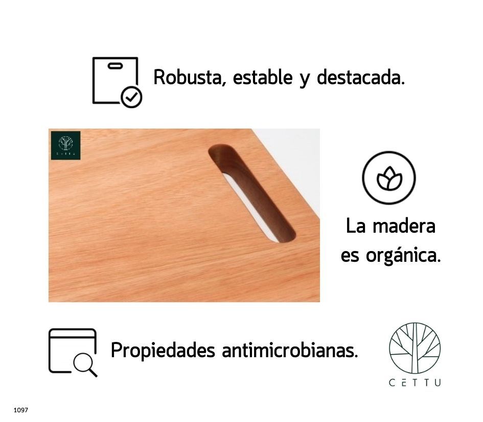 Diseño Ocotal. Resistente, estable y durable.