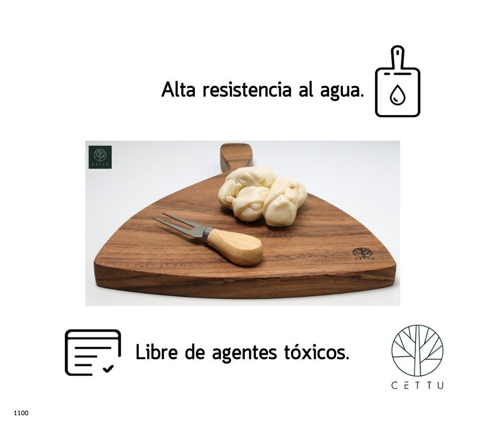 Tabla diseño Vatra. Pique, corte y prepare.