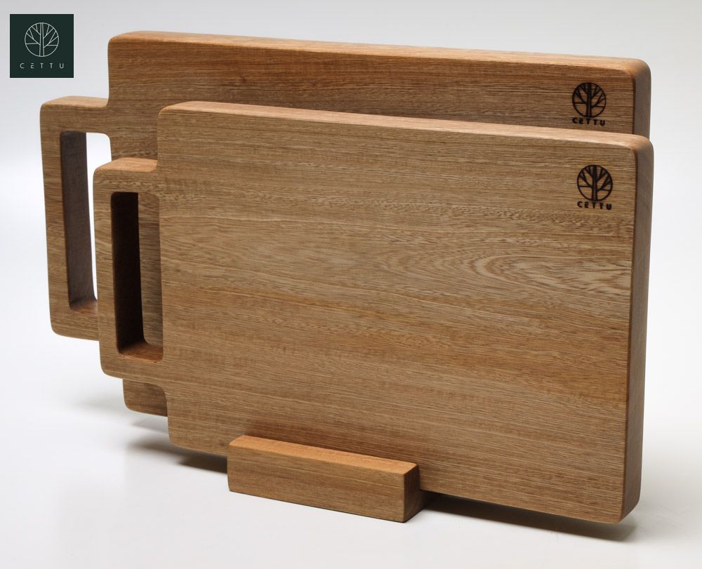 Set de 2 tablas Terracota. Pique, corte y sirva. ¡Robustas y estables!