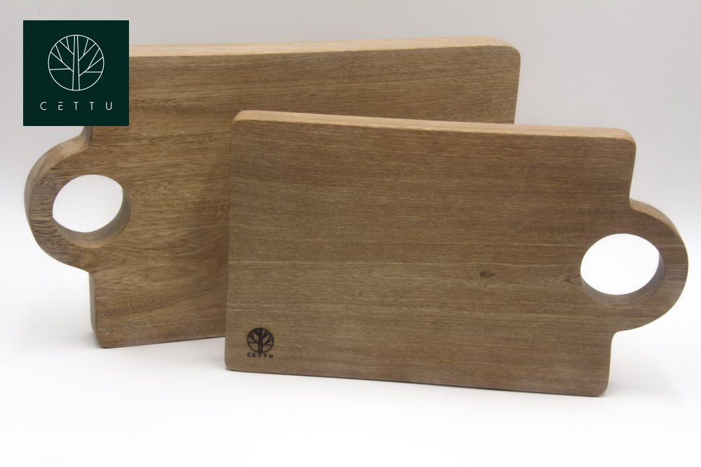 Tabla Basalto, set de 2 tablas. ¡Destacadas por sus vetas y estilo único!