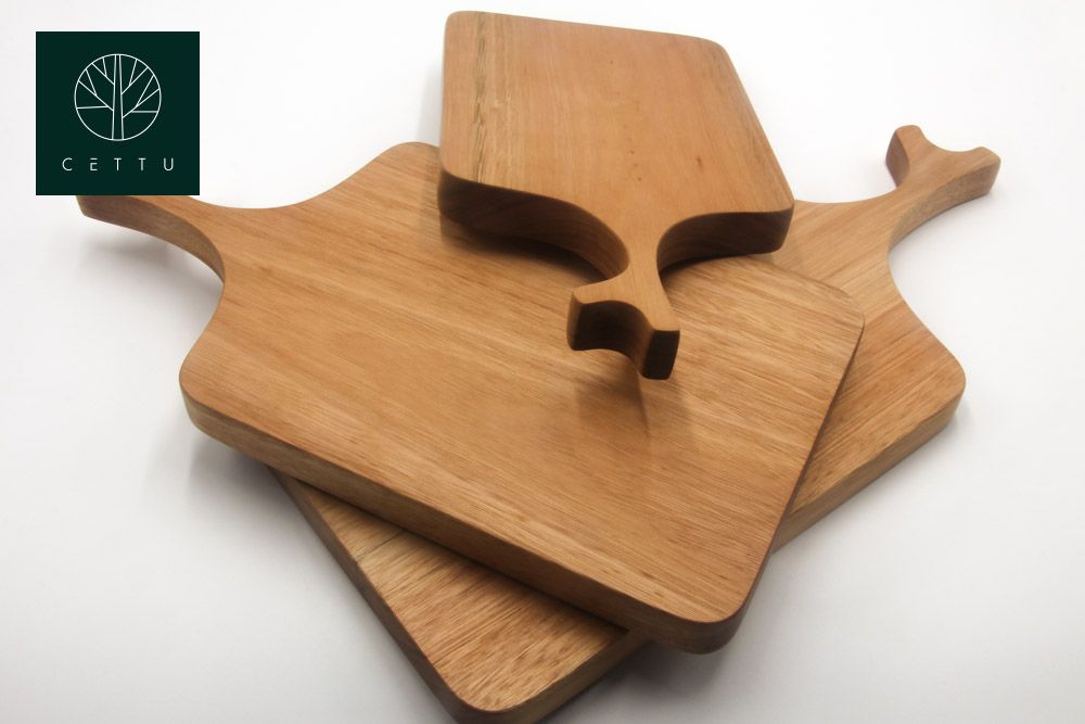 Ideales para picar, cortar, preparar y servir. Tabla Secuoya, set de 3 tablas.