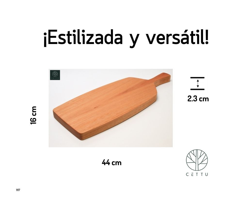 Tabla Bottiglia. Estilizada y versátil.