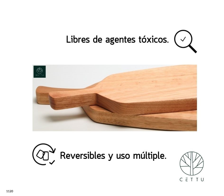 Set de 2 tablas Bottiglia. Estilizadas y versátiles.