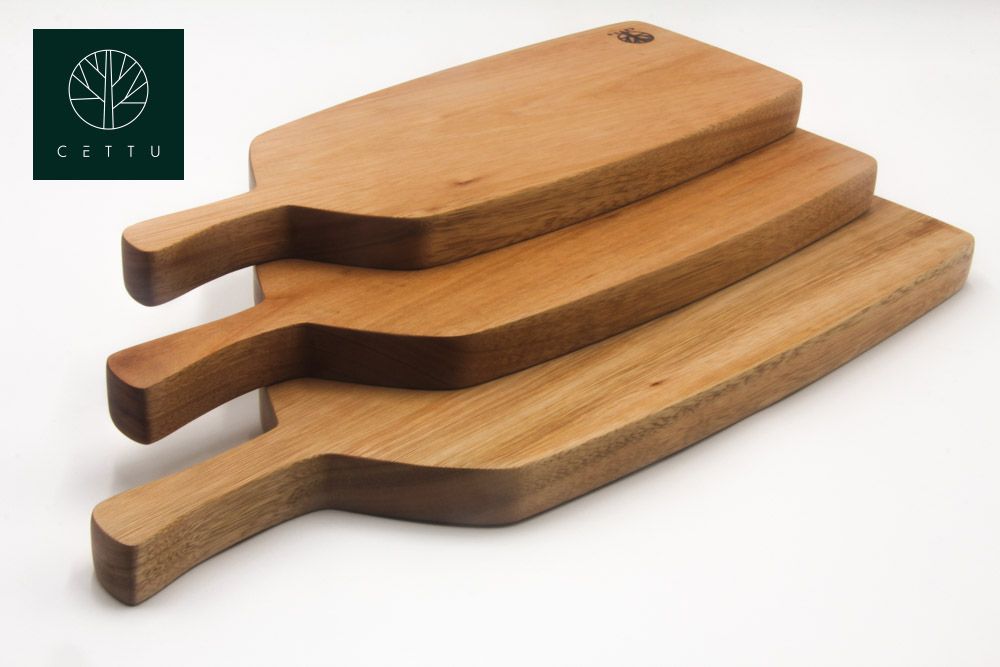 Set de 3 tablas Bottiglia. Estilizadas y versátiles.