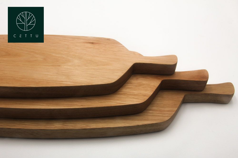 Set de 3 tablas Bottiglia. Estilizadas y versátiles.