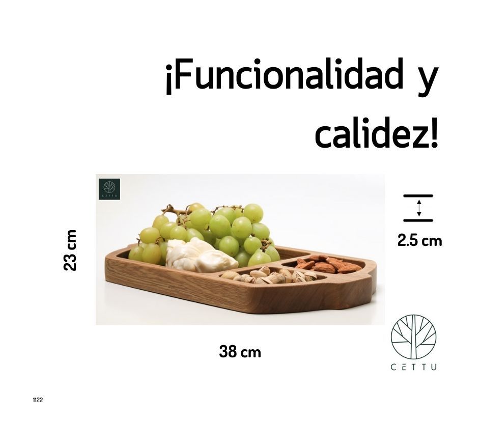 Botanero Obsidiana, ideal para sus fiestas y reuniones.