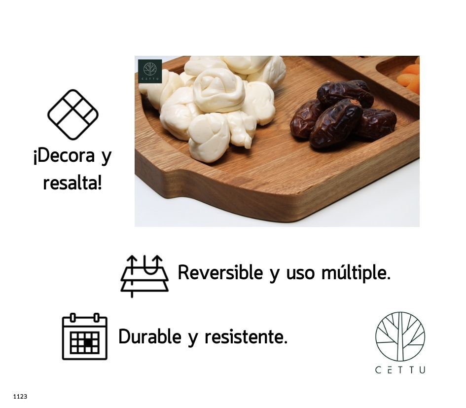 Botanero Obsidiana, ideal para sus fiestas y reuniones.