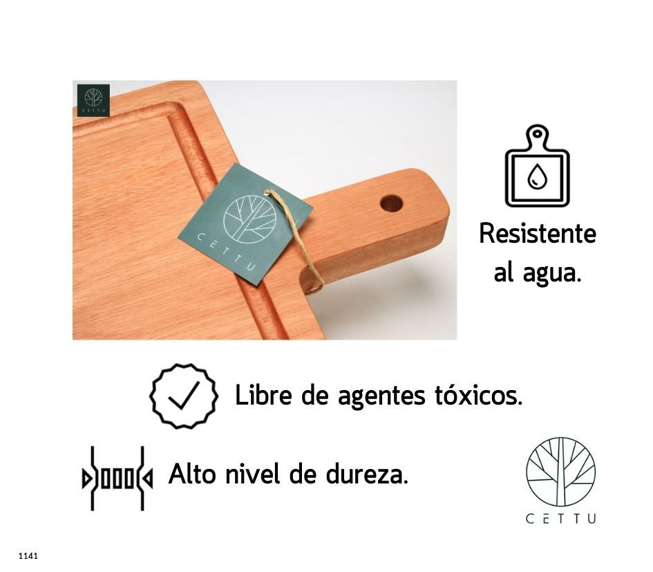 Tabla Diseño Fireto. ¡Cálida, robusta y durable!