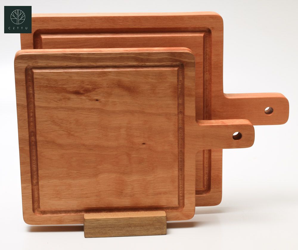 Set de 2 tablas Diseño Fireto. ¡Cálidas, robustas y durables!