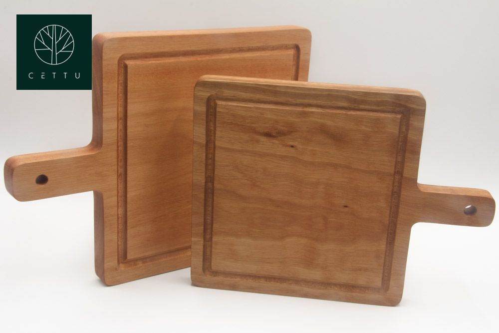 Set de 2 tablas Diseño Fireto. ¡Cálidas, robustas y durables!