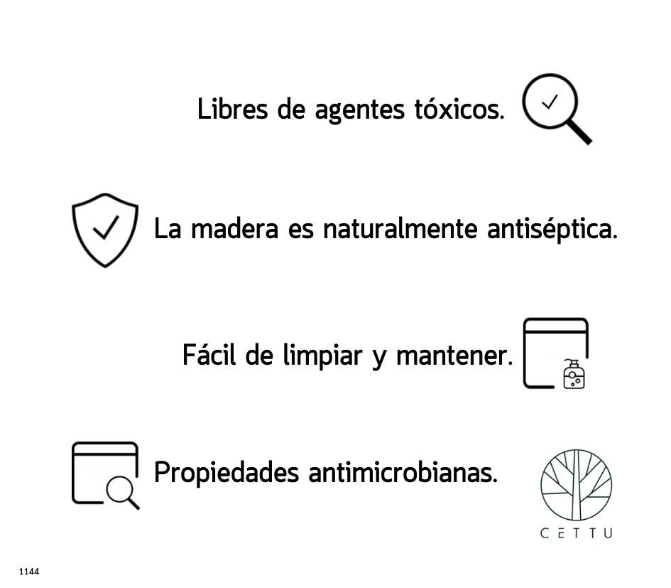 Botanero diseño Saskia, cualidades únicas.